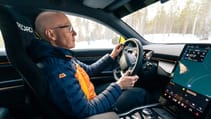 Polestar 3 Arctic Circle Ollie Marriage driving