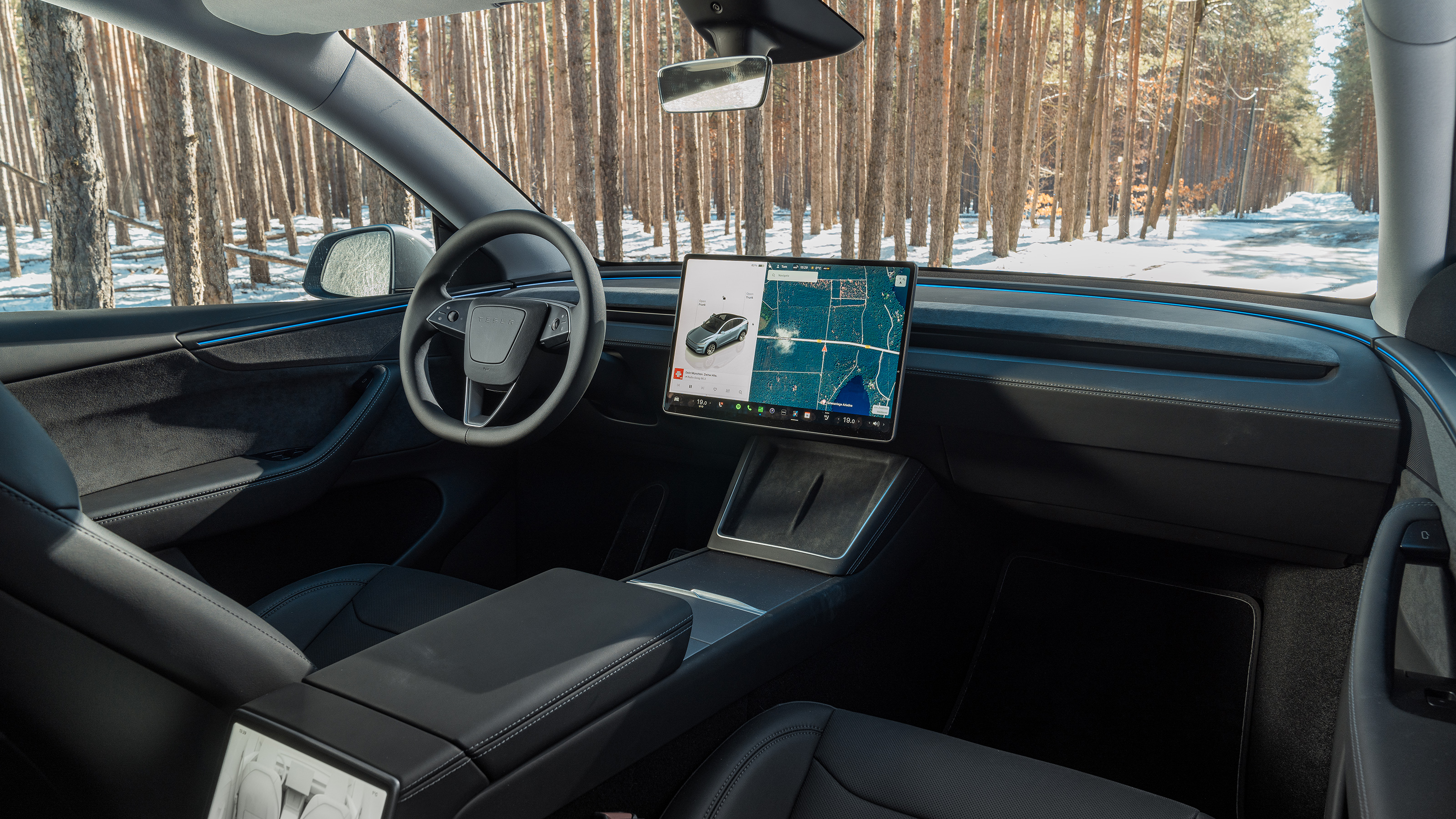 Tesla Model Y interior