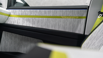 interior hot of Mansory Elongation, door card upholstery and design