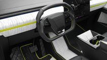 Interior shot of Mansory Elongation, showing cockpit
