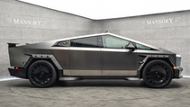 Side profile studio shot of Mansory Elongation
