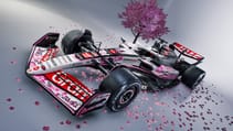 Haas Japan livery front