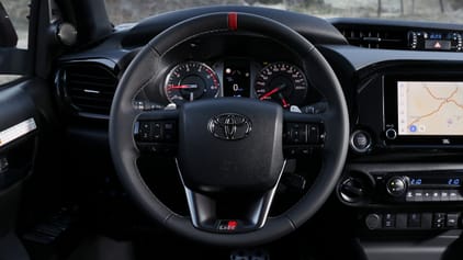 Toyota Hilux Interior Layout & Technology | Top Gear