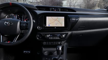 Toyota Hilux Interior Layout & Technology | Top Gear