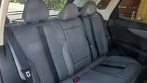MG S5 EV back seats