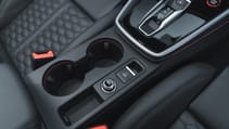Audi RS3 cupholders