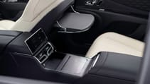 Bentley Flying Spur rear footwell