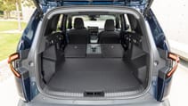 Dacia Bigster boot seats down