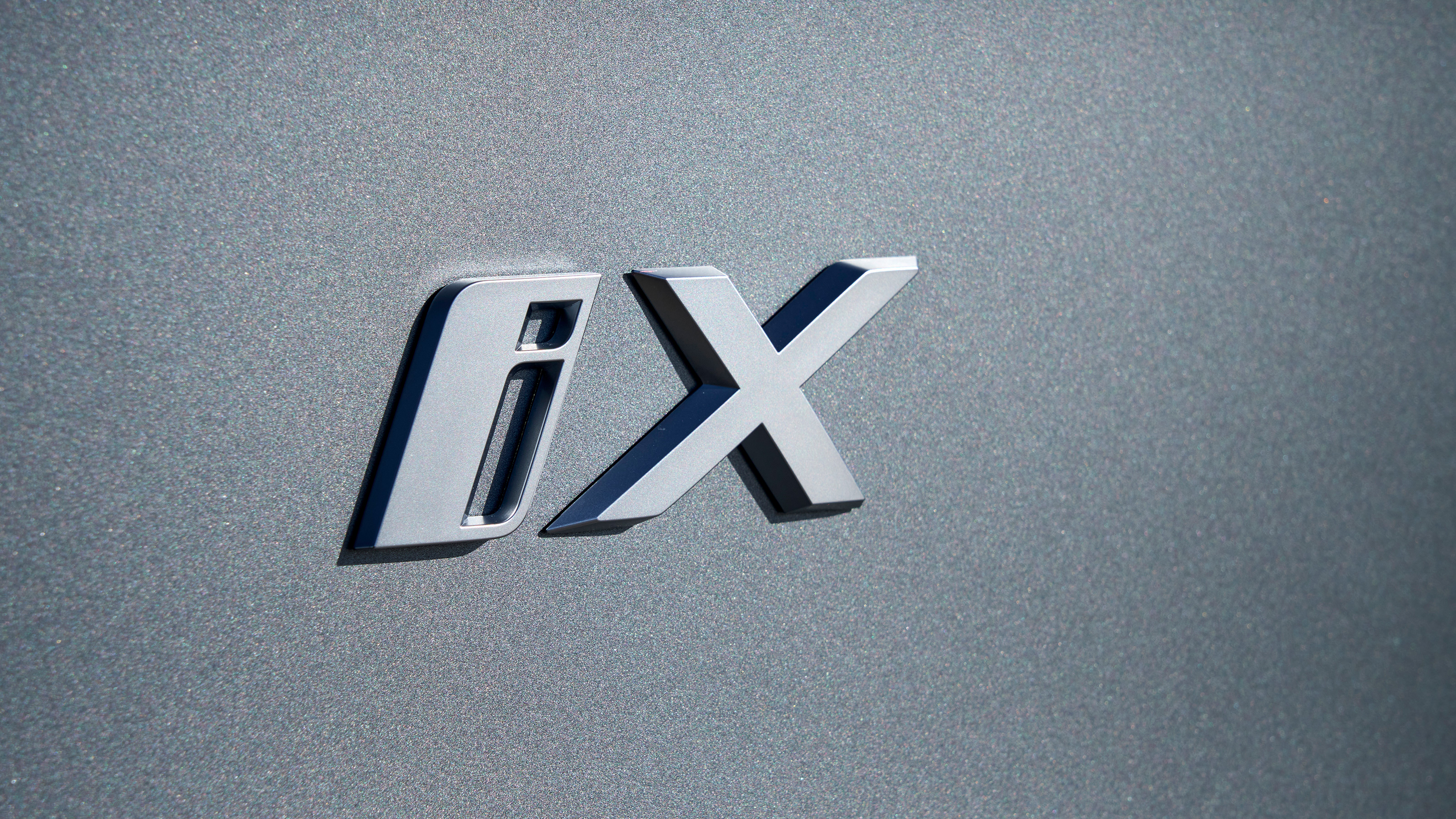 BMW iX badge