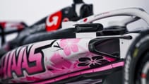 Haas Japan livery sidepod