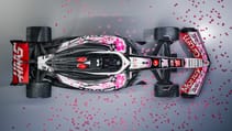 Haas Japan livery overhead
