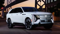 Cadillac Escalade IQ exterior front three quarter static