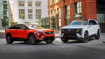 Cadillac Escalade IQ exterior front three quarter static