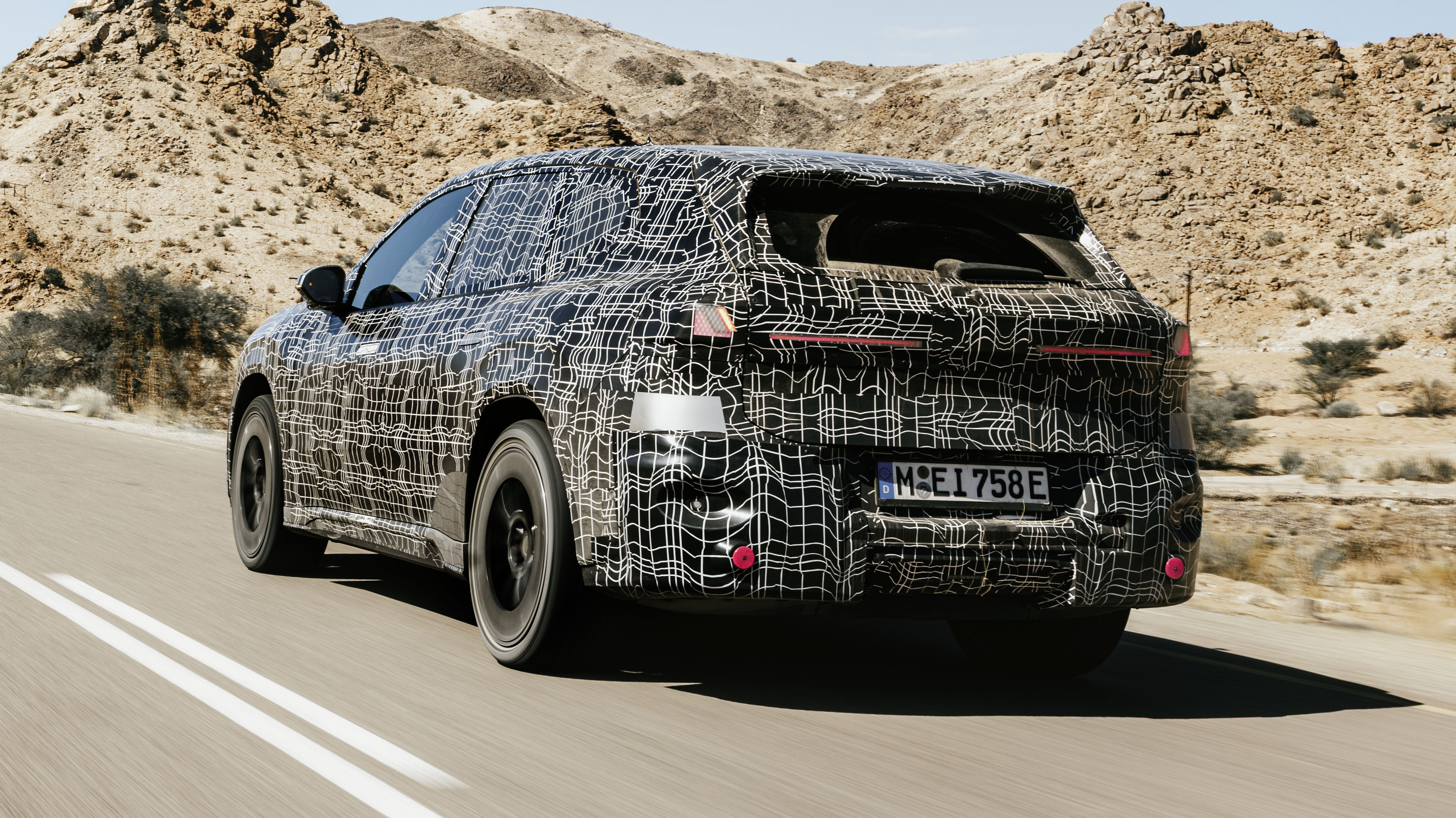 BMW iX3 prototype 2025