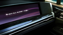 55in curved dashboard screen of the Escalade IQL