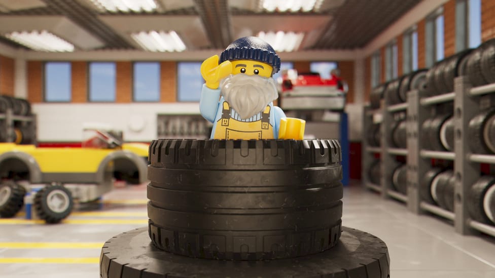 Lego tyres Top Gear