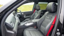 Mercedes-Benz GLE interior front seats