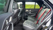 Mercedes-Benz GLE interior rear seats