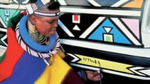 BMW Art Car #12 by Esther Mahlangu