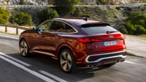 Audi SQ5 Sportback exterior rear three quarter dynamic