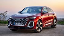 Audi SQ5 Sportback exterior front three quarter static