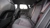 Audi SQ5 interior rear seats static