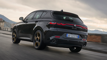 Shot of the Alfa Romeo Tonale Intensa, from rear