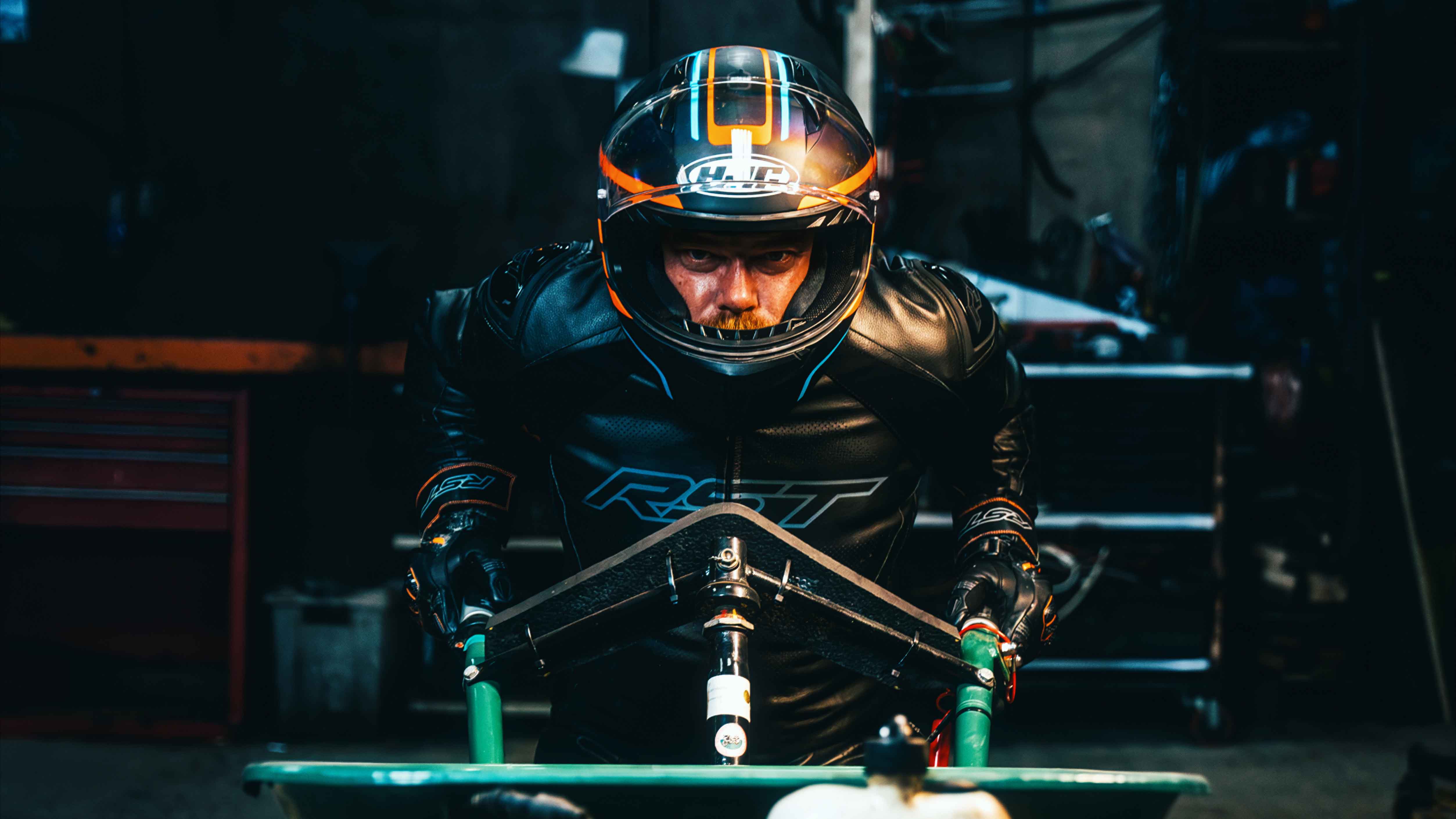 The world's fastest wheelbarrow