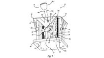 2D graphical drawing of how Ford's EV gear shift would be assembled