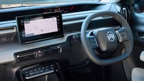 Citroen e-C3 interior front dashboard
