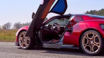 Alfa Romeo 33 Stradale doors open