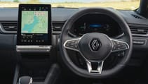 Renault Captur steering wheel