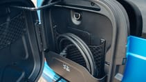 Mercedes-Benz G580 charging cable storage