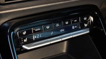 Citroen e-C3 interior buttons