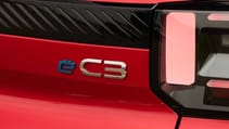 Citroen e-C3 exterior rear logo