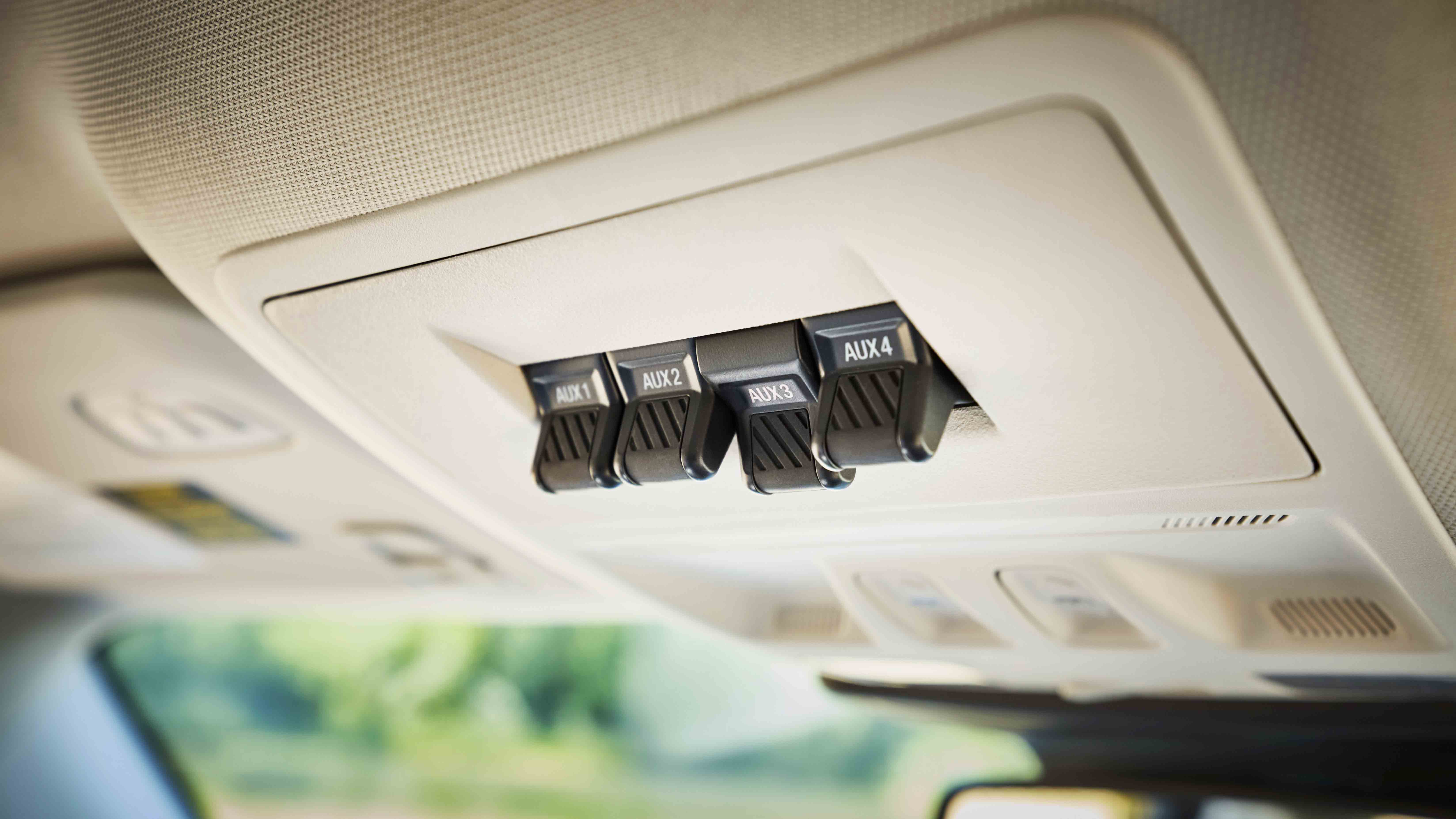 Ford Bronco Sport interior switches static