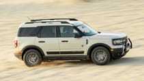 Ford Bronco Sport exterior side dynamic desert