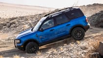 Ford Bronco Sport exterior side dynamic desert