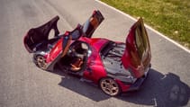 Alfa Romeo 33 Stradale doors open