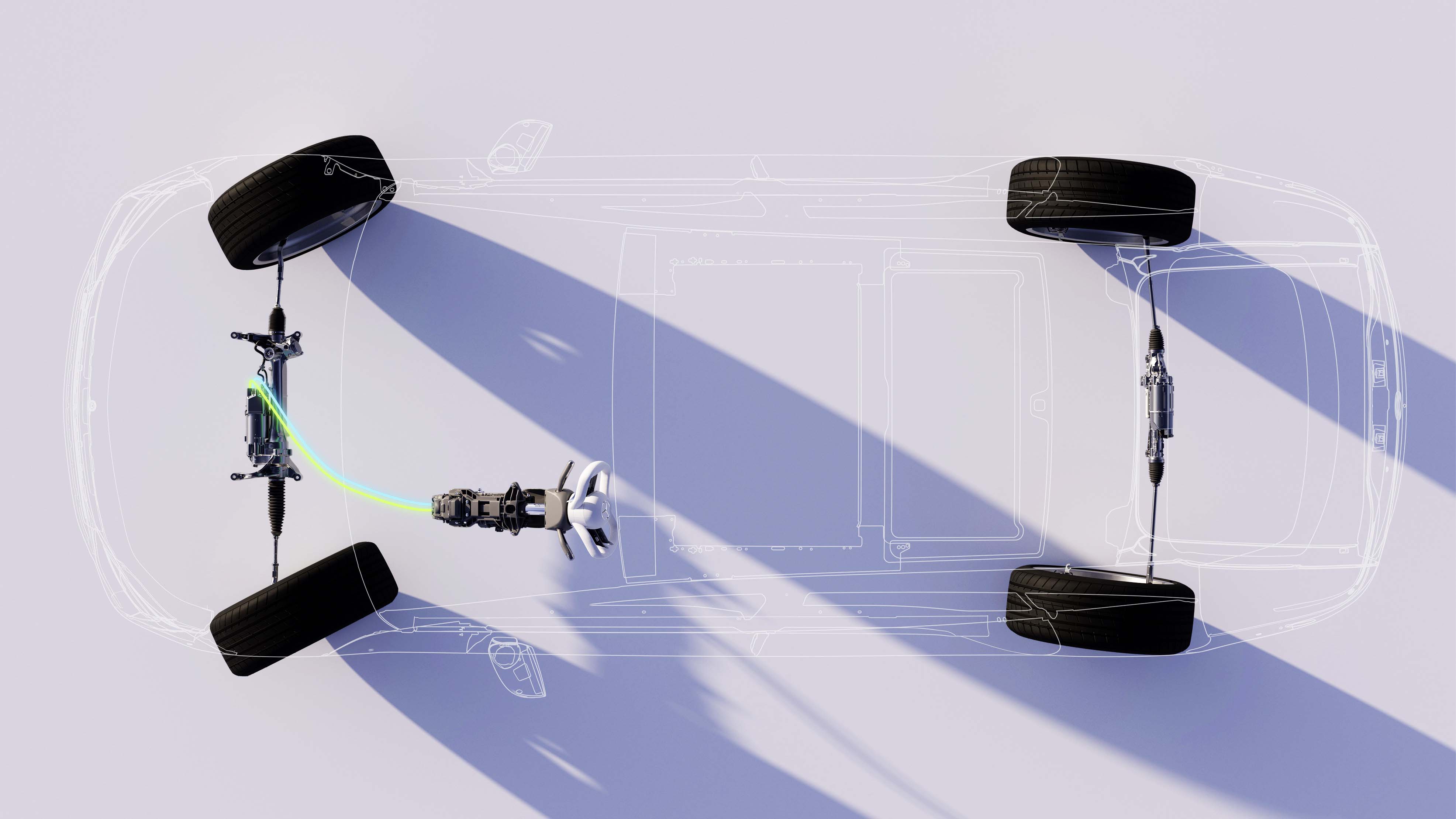 Mercedes steer-by-wire