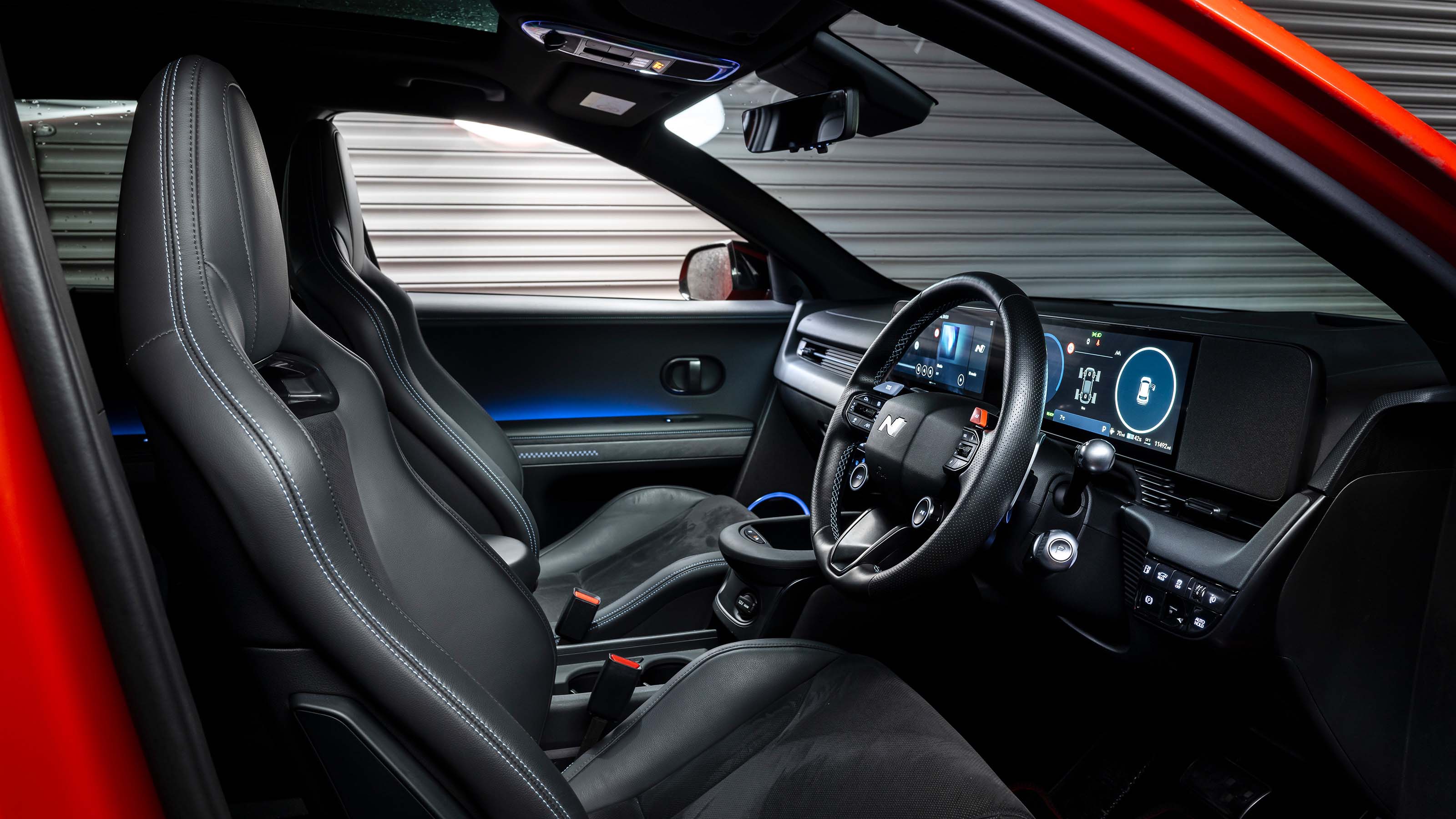 Hyundai Ioniq 5 N interior front seats