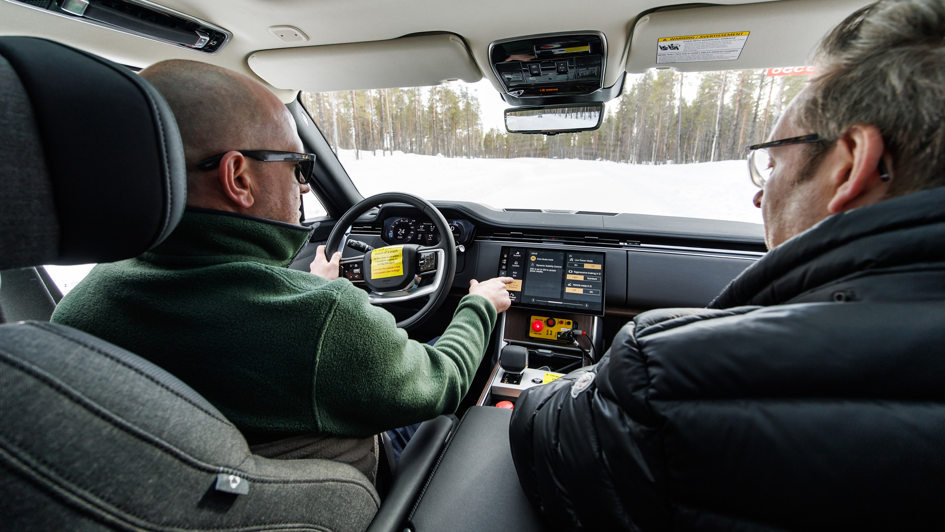 Range Rover Electric prototype