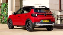 Citroen e-C3 exterior rear three quarter static