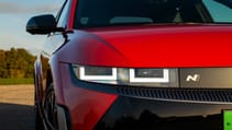 Hyundai Ioniq 5 N exterior front lights static