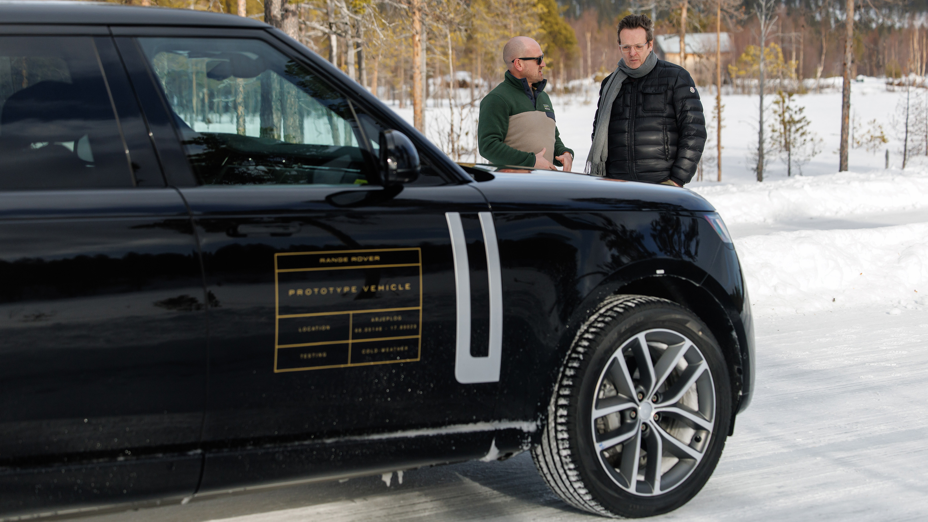Range Rover Electric prototype