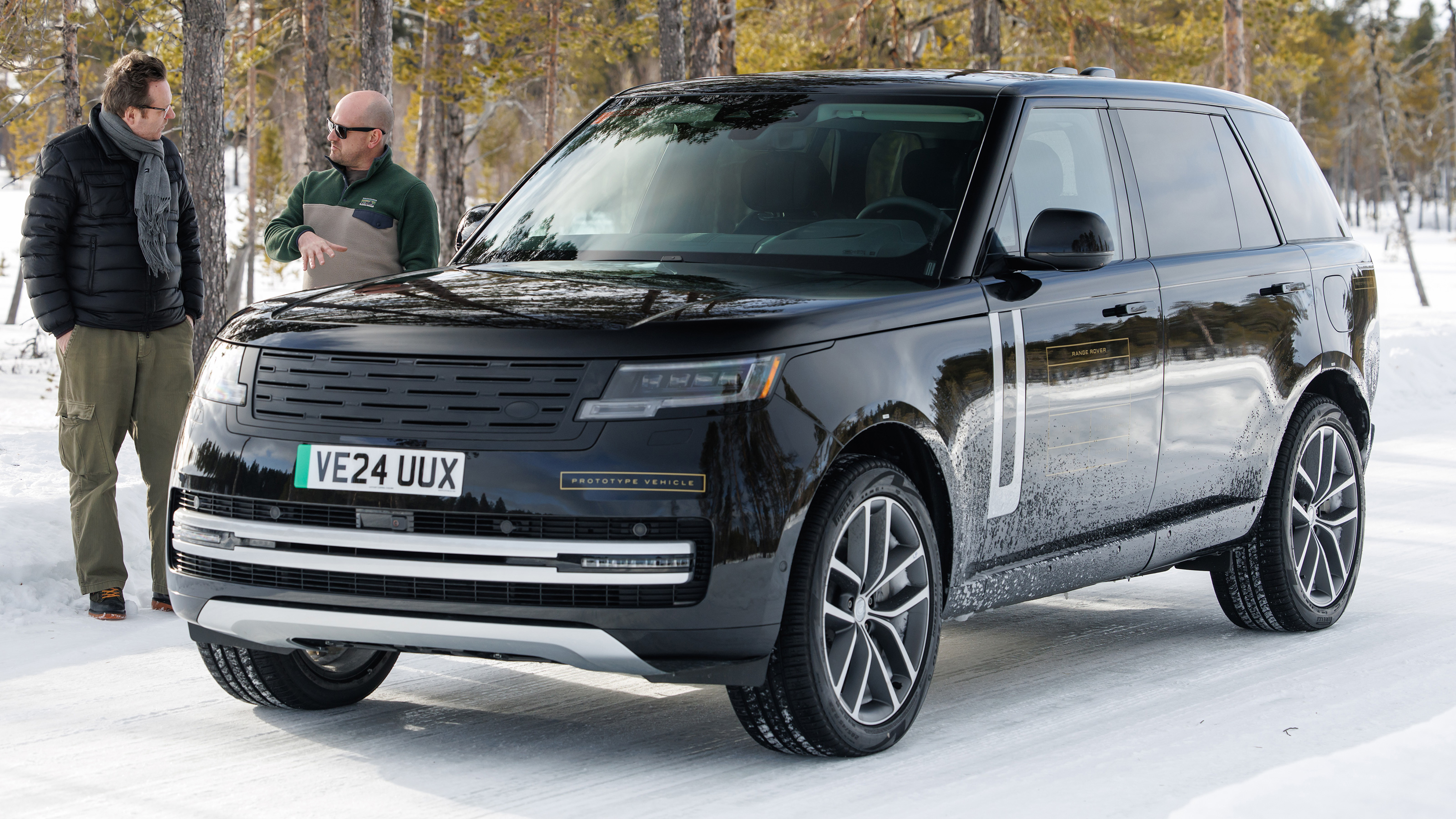 Range Rover Electric prototype