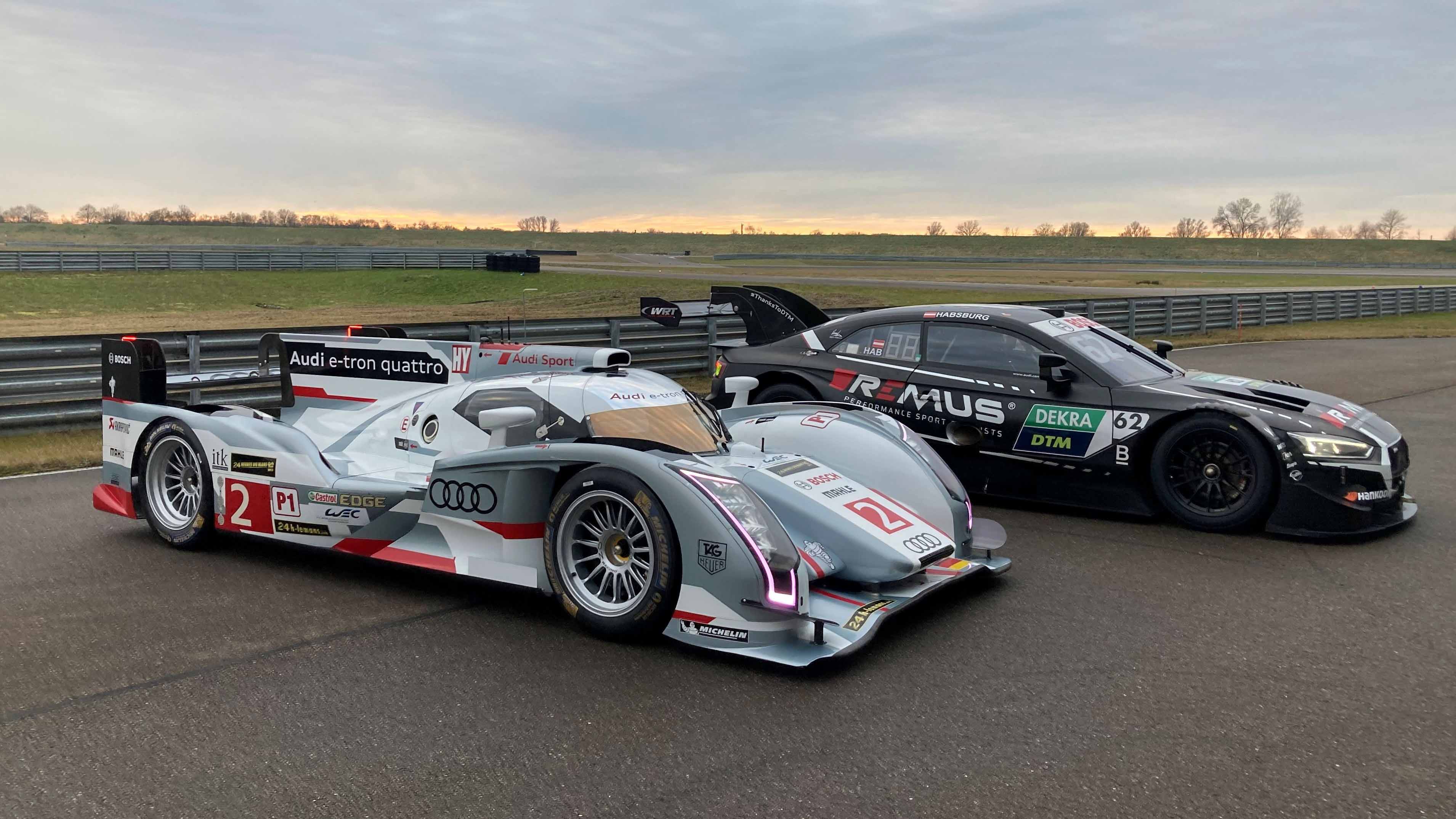 Audi Sport Racing Legends R18 and RS 5