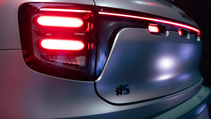 Close up shot of Smart #5 Brabus, taillight