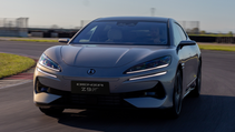 Driving shot of Denza Z9 GT, on track 1