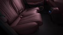 Interior shot of Denza Z9 GT, rear cabin space
